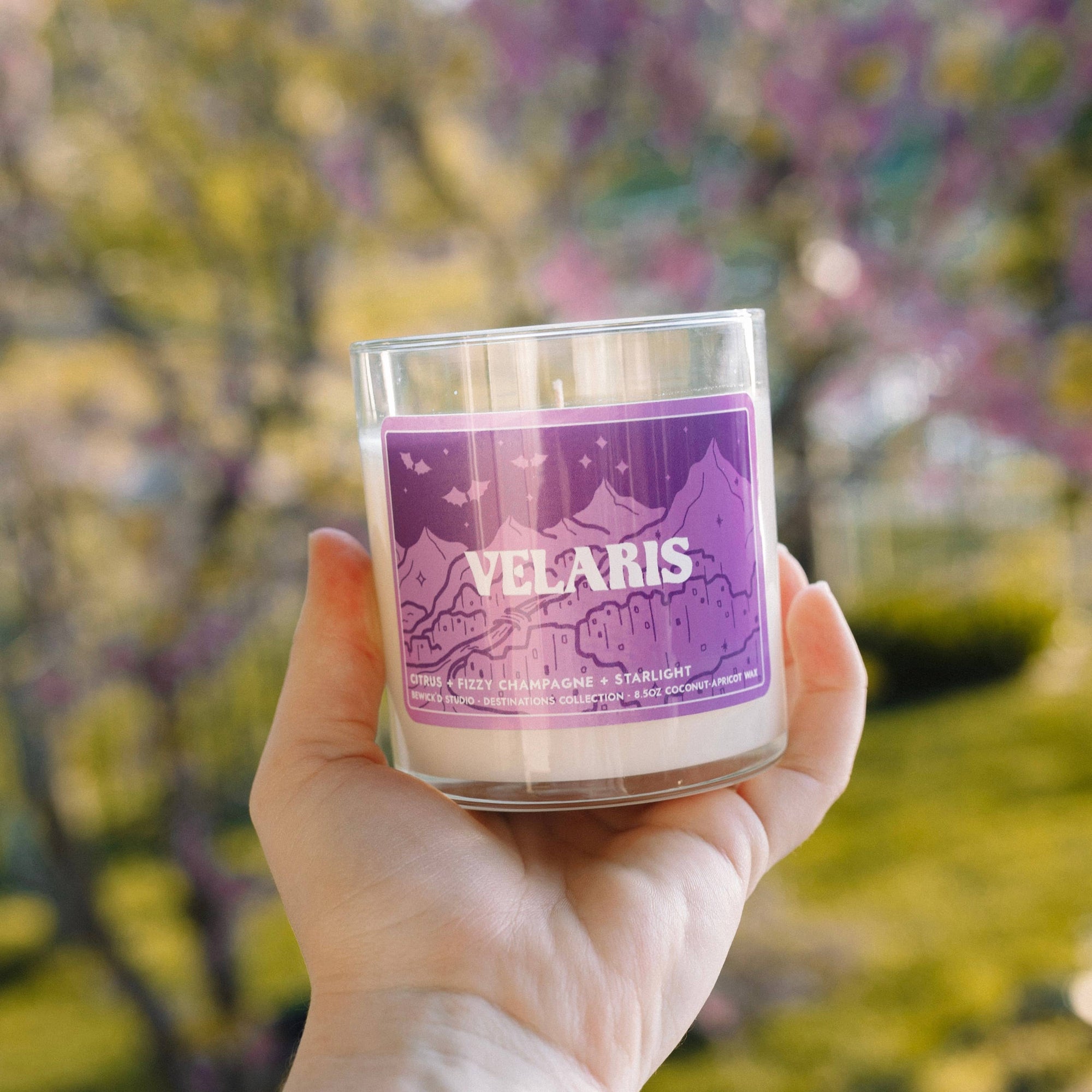 Velaris – Official ACOTAR-Inspired Candle (Licensed Bookish Merch)