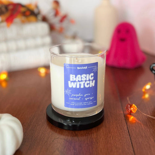 Basic Witch – Pumpkin Spice Bookish Candle for Fall Romance Readers