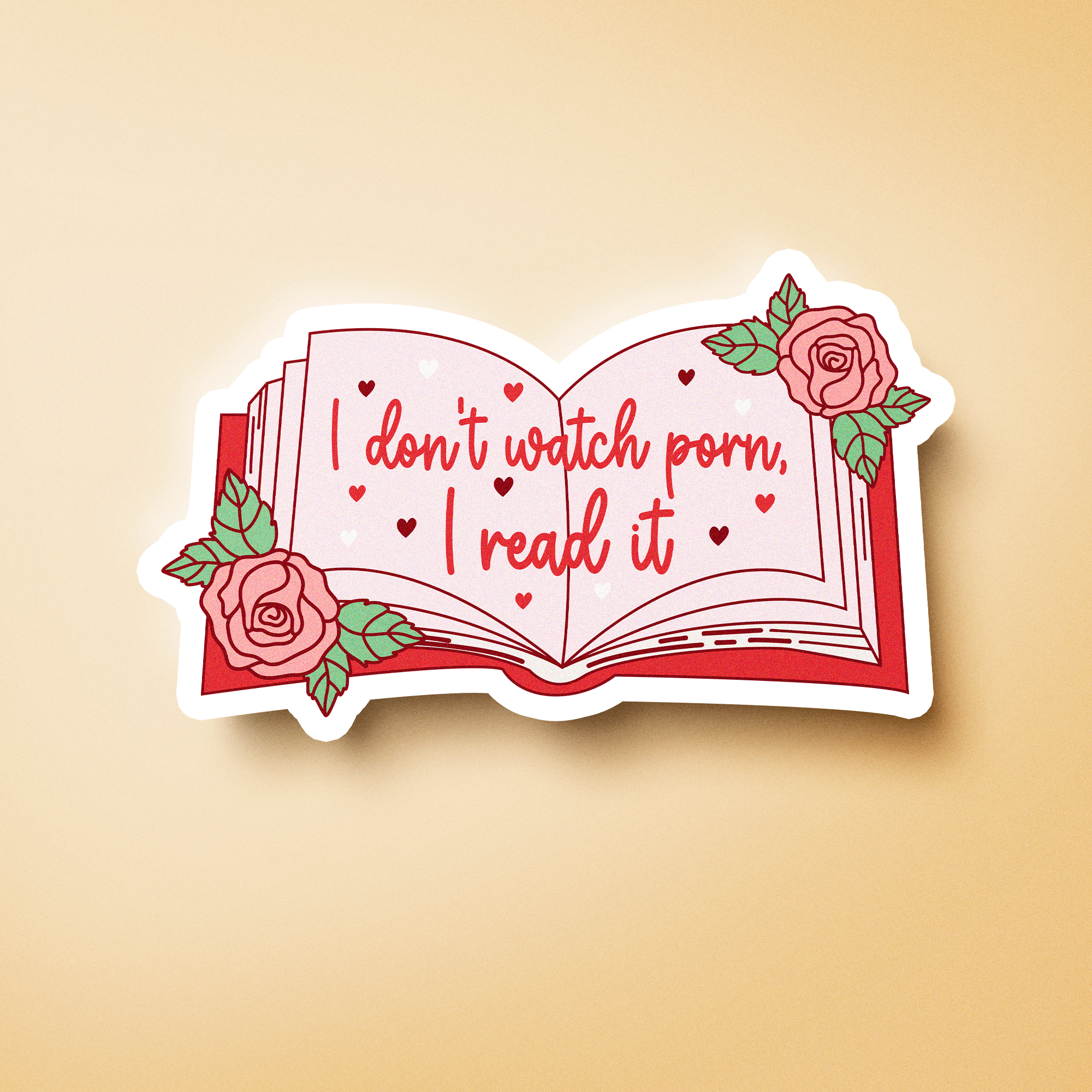 Spicy Book Lover Stickers – Waterproof Vinyl Stickers