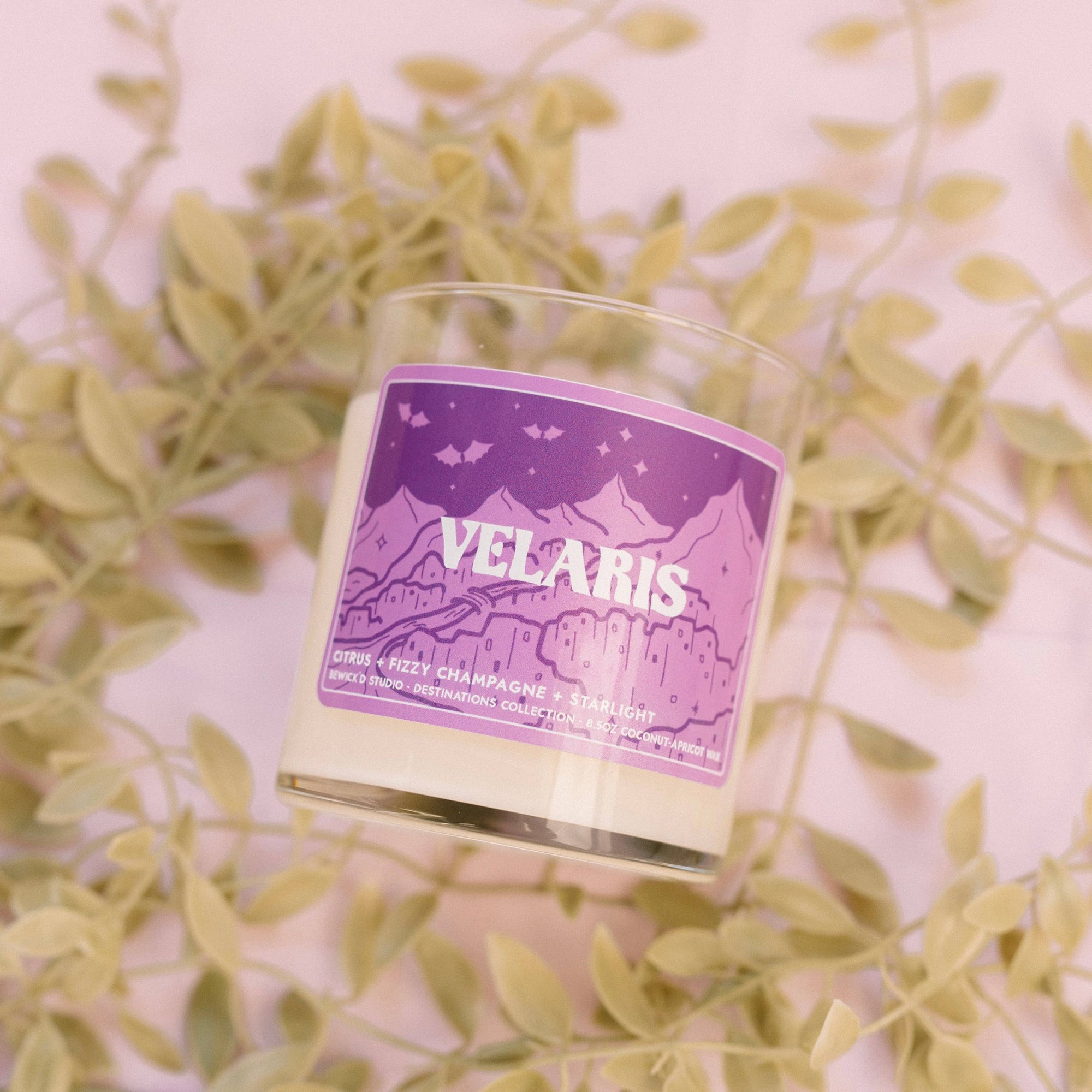 Velaris – Official ACOTAR-Inspired Candle (Licensed Bookish Merch)