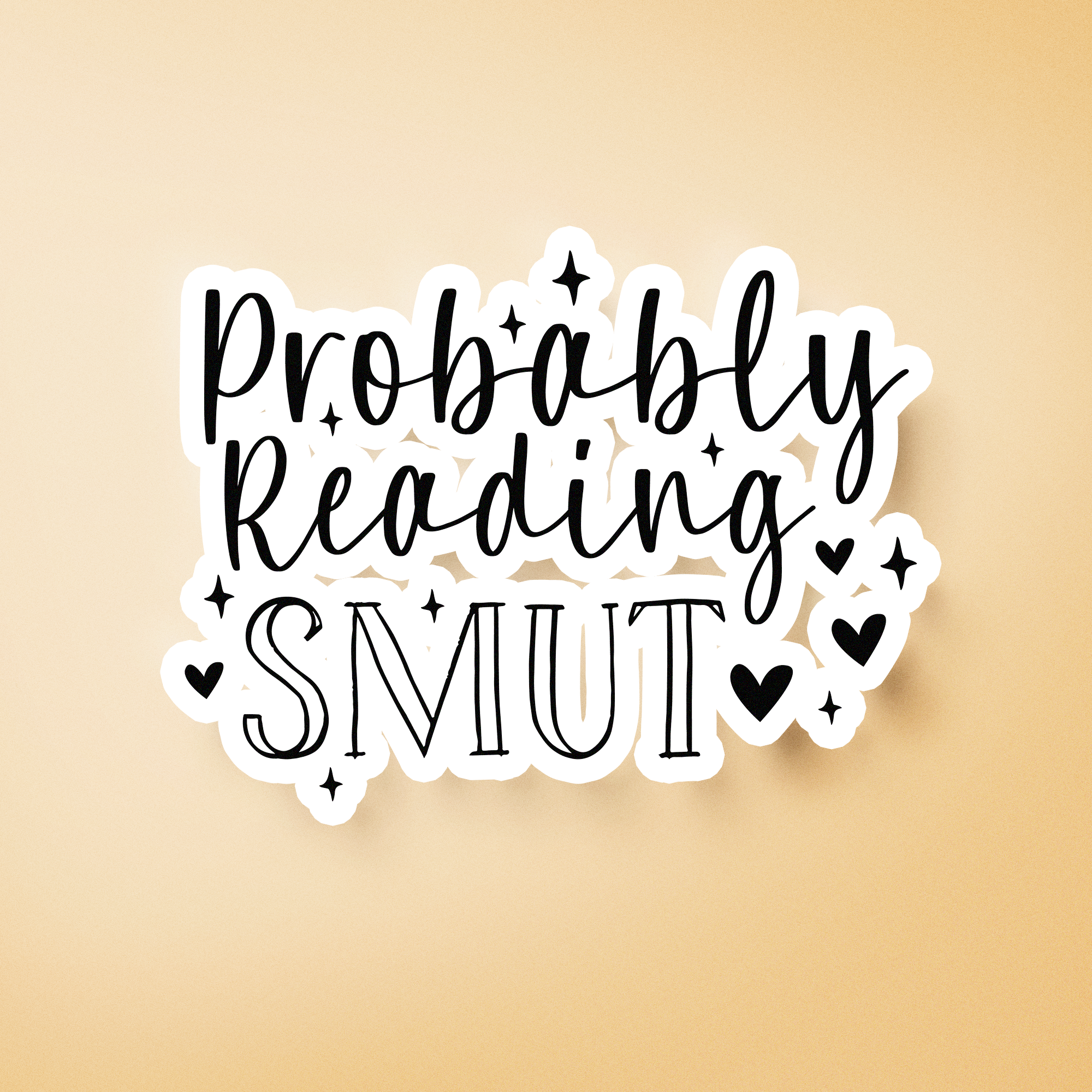 Spicy Book Lover Stickers – Waterproof Vinyl Stickers